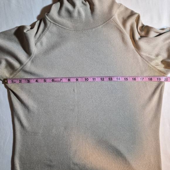 Valerie Separates 100% Silk Grey Mock Neck Sweater PL - READ DESC - Picture 4 of 10